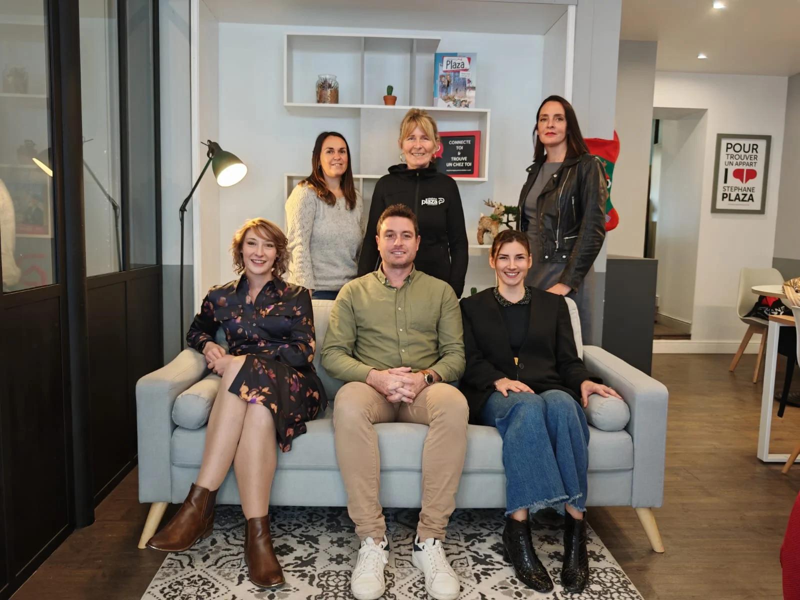 Photo de l'équipe de l'agence